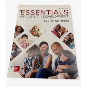 Essentials of Life-Span Development-John W Santrock Textbook-Unbound-6th Edition